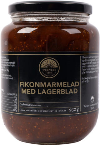 Fikonmarmelad med Lagerblad