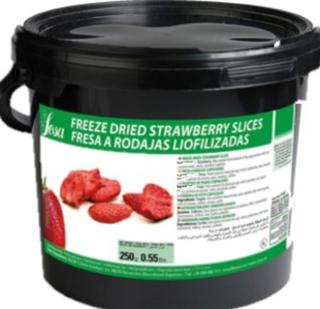 Frystorkade Skivade Jordgubbar