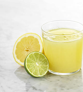 Juice citron lime färskpressad
