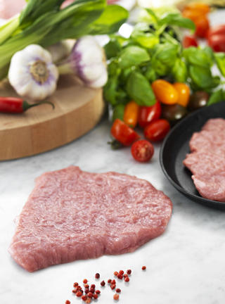 Gödkalvsschnitzel Opanerad Nederländerna