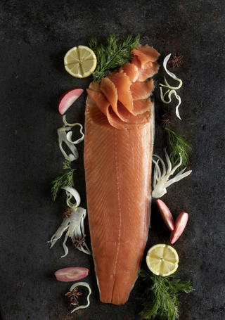 Lax Kallrökt Skivad 1,3-1,6kg