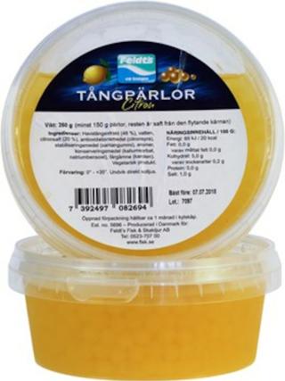 Tångpärlor Citron
