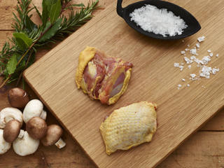 Majskyckling Klubbfilé med Skinn 100-150g