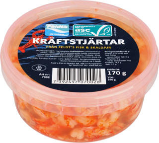 Kräftstjärtar i Lake ASC