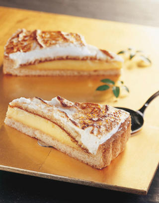 Citrontårta Maräng