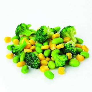 Grönsaksblandning med Sojabönor