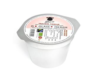 Glassbägare Protein Vanilj Hallon EKO