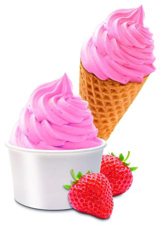 One-Shot Jordgubbsglass