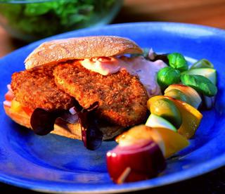 Kycklingschnitzel ostpanerad, styckfryst