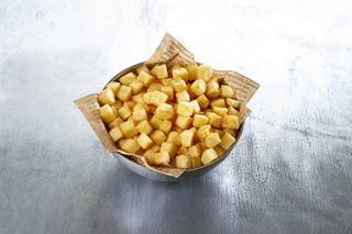 Potatis tärnad förstek