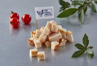 Salladskyckling Grillad Kryddad Tärnad 16x16mm