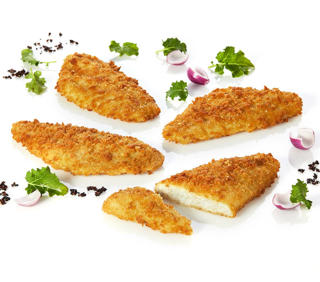 Gulskäddafilé Dubbel Sprödpanerad Förstekt
130-160g MSC