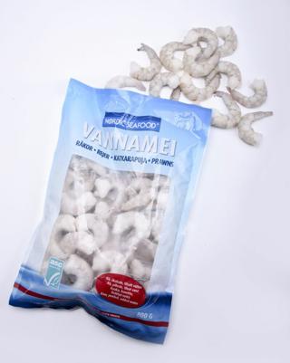 Vannameiräkor Skalade 26-30/lb ASC