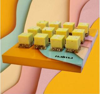 Cheezecake Lemon Curd Vegan Förskuren