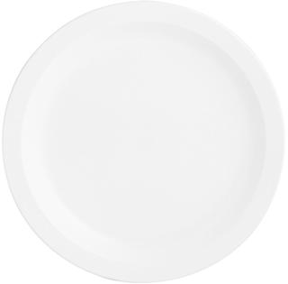 Progress Tallrik Flat PET-G Vit Ø18cm