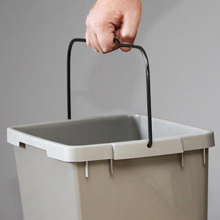 Handtag, grepe, till sorteringsbox