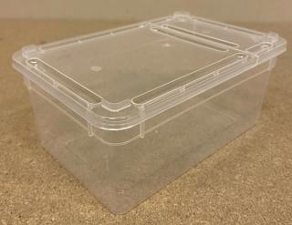 Burk med viklock 18,5x12,5x7,5cm 1,3L