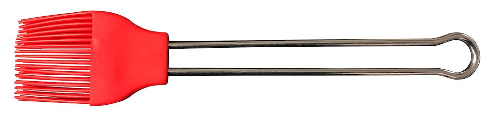 Brödpensel rostfri/silikon 18cm bredd 4,2cm