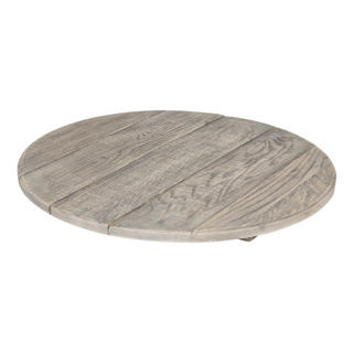 Serveringsbräda drivvedsfärgad ek Ø45