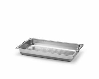Kantin perforerad med handtag rostfri GN 1/1x65