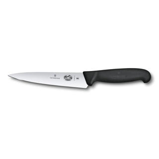 Kockkniv 15 cm svart fibrox handtag