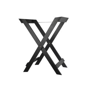 Träställning svart för brickor 600x400mm
