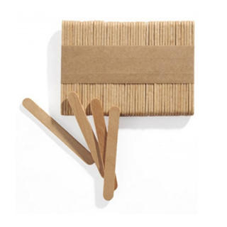 Glasspinnar Trä 114x9,8x2,1mm 500-pack