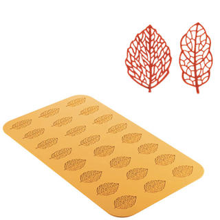 Silikonmatta Foresta Bladform GN 1/1