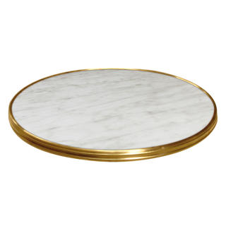 Marble Bordsskiva Ø60cm