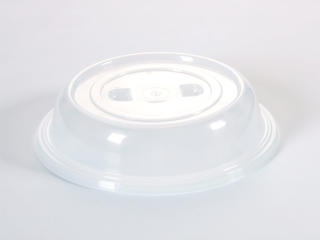 Tallrikslock Utan Hål Plast Transparent 27cm