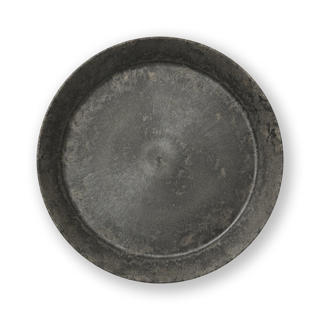 Tallrik Flat Plast/Trä Svart Ø25cm