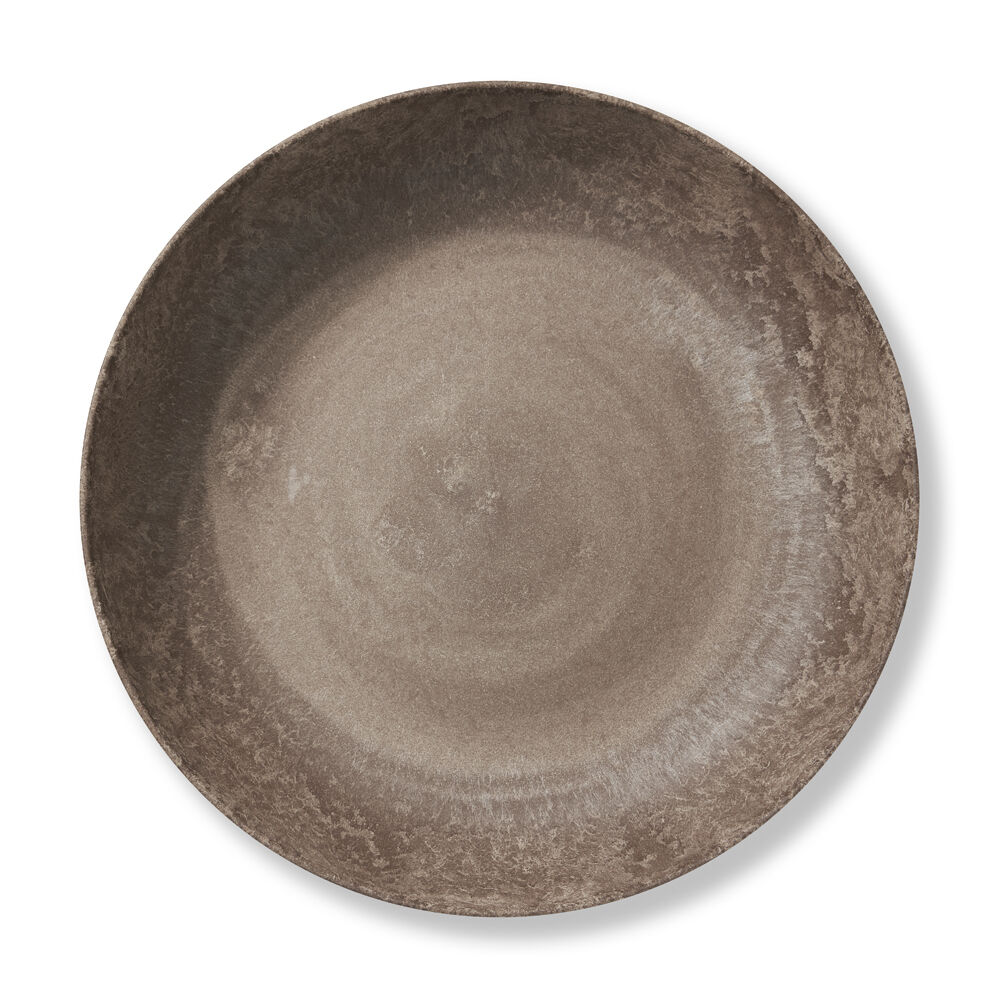 Skål Plast/Trä Natur Ø39cm