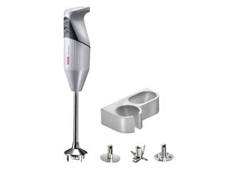 Stavmixer Gastro Rostfri Vit 200W med Tillbehör