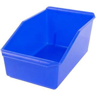 Besticklåda plast blå