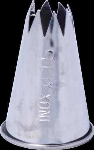 Stjärntyll nr15 rostfri Ø1,5cm