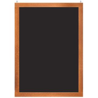 Griffeltavla trä brunbets 70x100cm