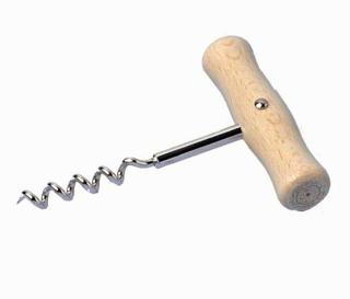 Korkskruv trähandtag 12cm