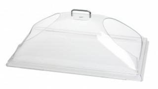 Huv polykarbonat med 2 hål kortsidan 1/1