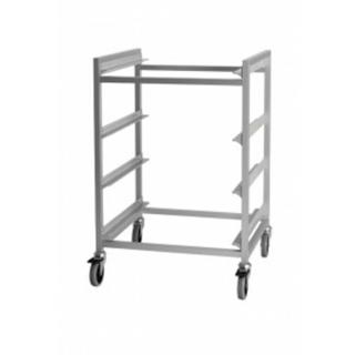 Korgvagn Rostfri Gejdrar för 4st 50x50cm
55,9x50x91,4cm