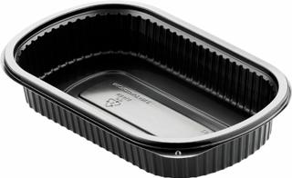 Form PP Mealbox Duniform 1-fack 800ml
240x150x40mm svart