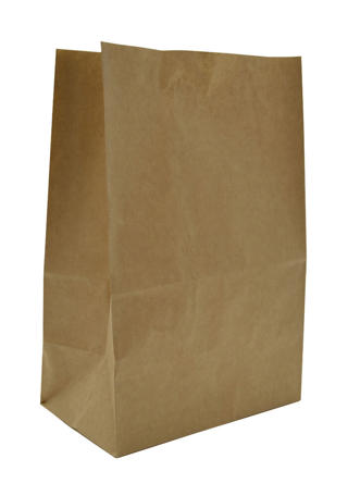 Papperspåsar kanister SOS Nr 2 160x90x230mm brun