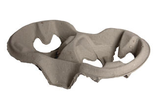 Mugghållare Träfibrer 2 muggar