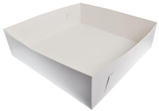 Tårtkartong vit, 32x32x12