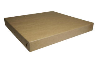 Tårtlock 35X35X4cm brun/vit till tårtkartong
605163