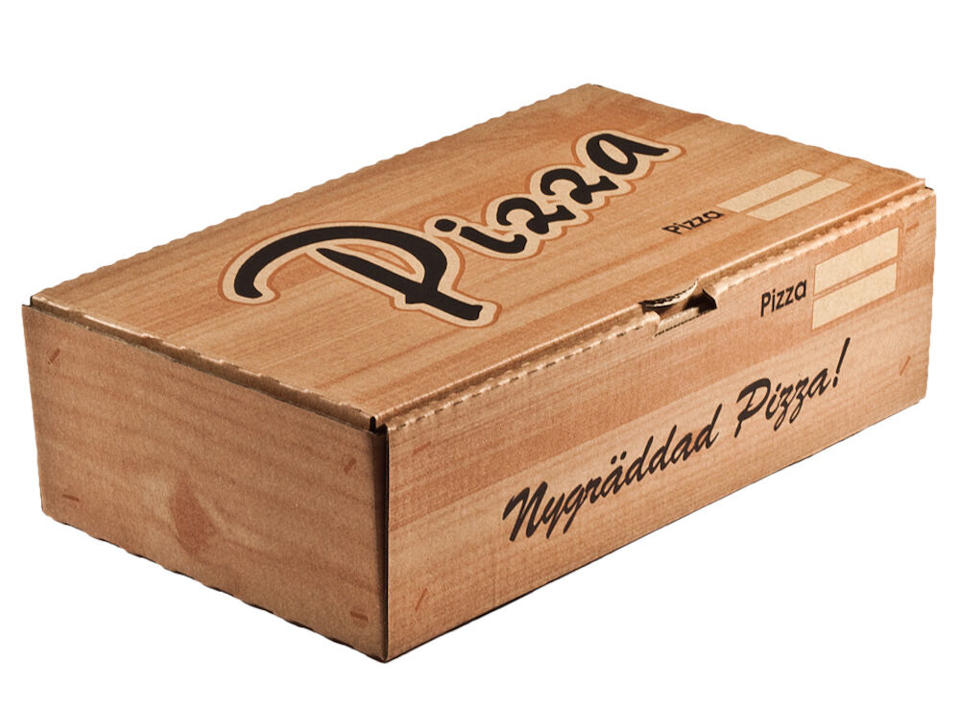 Pizzakartong 28x16x8 cm