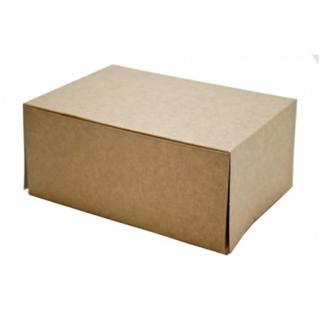 Bakelsekartong 14X11X8 cm brun/Vit