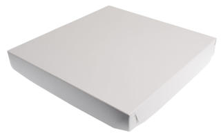 Tårtlock 30x30x4cm Vit