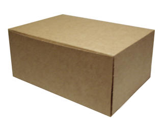 Bakelsekartong 18x13x8cm Brun/Vit