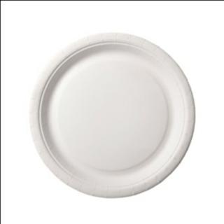 Tallrik Papper Olaminerad Vit 22cm