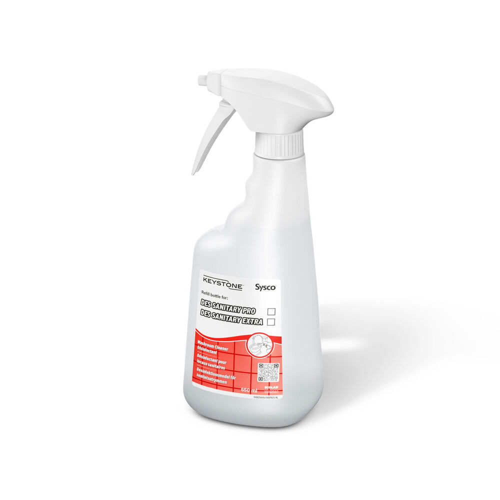 Tomflaska Sanitetsrengöring